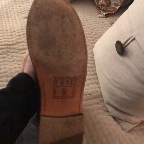 Dark Brown Frye Tall Paige Riding Boots - size 8 - Picture 3 of 4